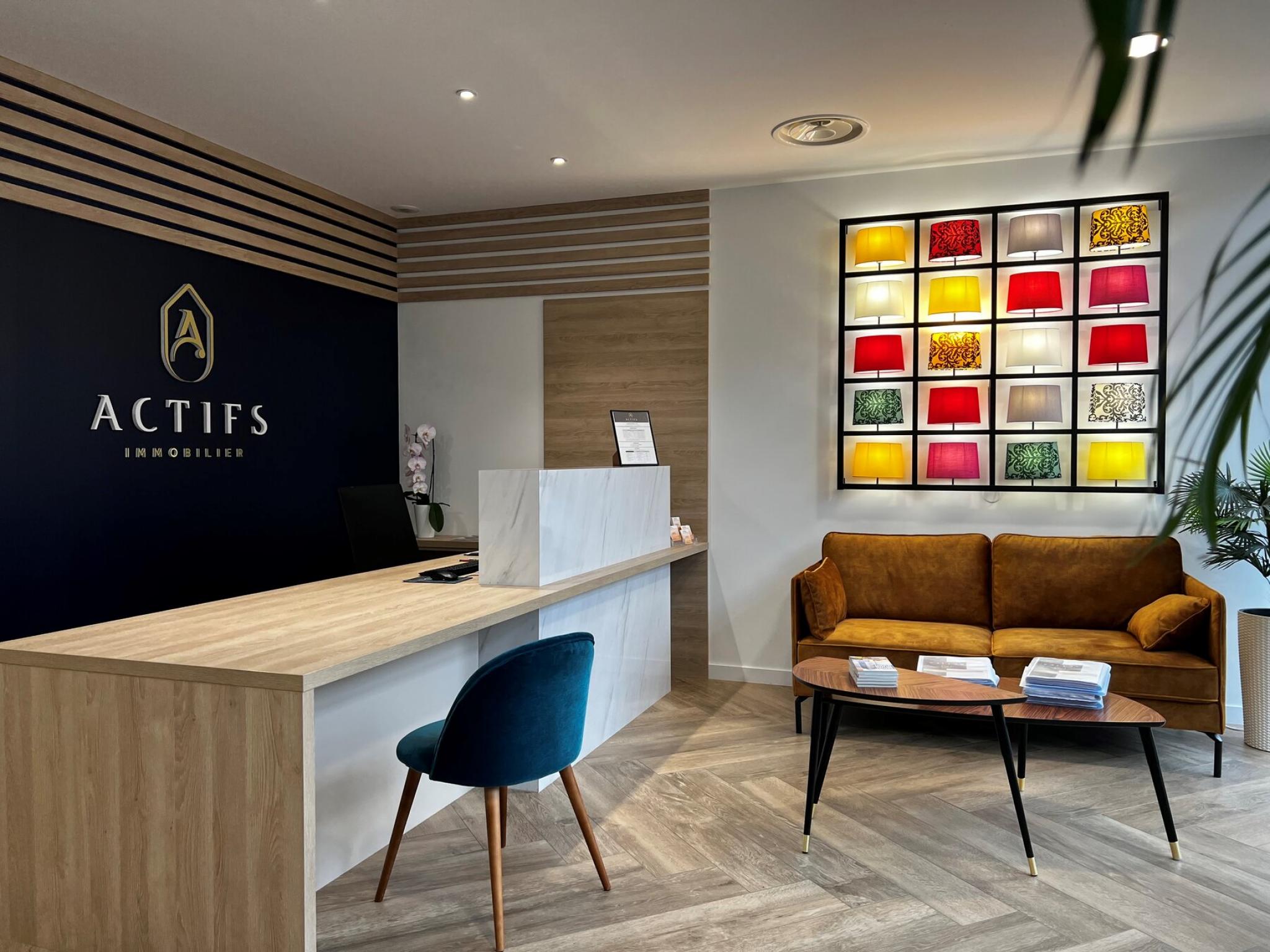Espace d'accueil ACTIFS IMMOBILIER