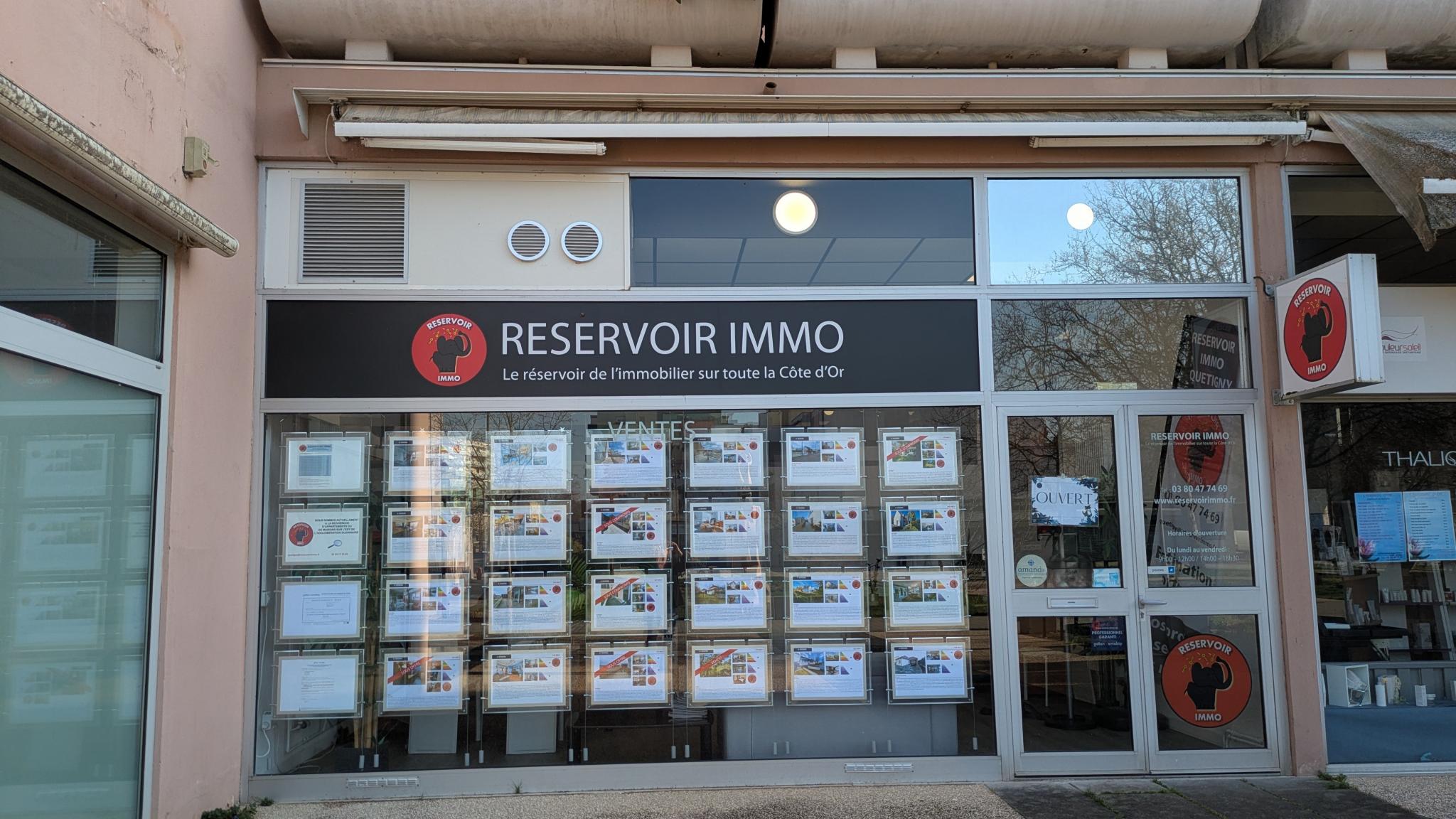 Façade Réservoir Immo Quetigny
