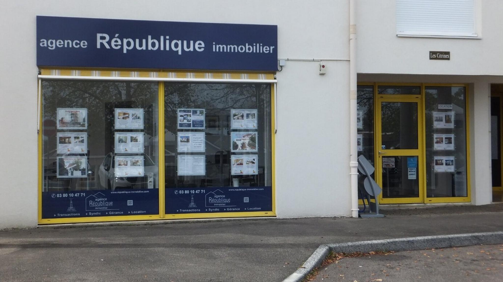 Façade AGENCE RÉPUBLIQUE