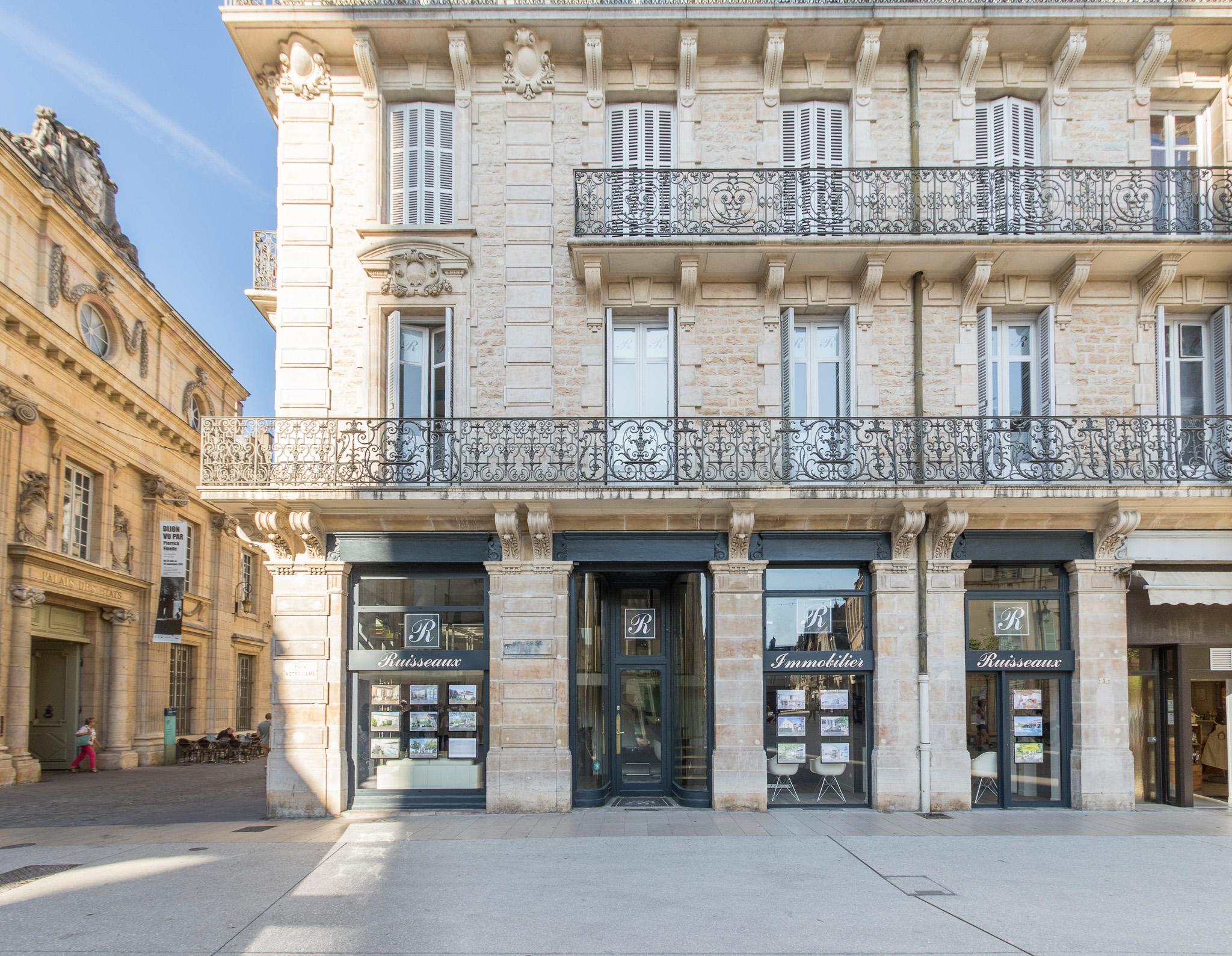 Façade Ruisseaux Immobilier Notre-Dame